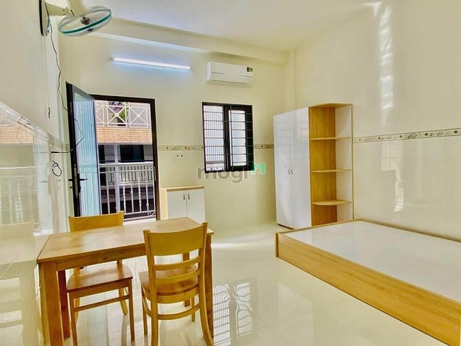 Hình ảnh Studio Cửa Sổ Trời Ban Công. Full Nội Thất Khu Hoàng Hoa Thám 📍
