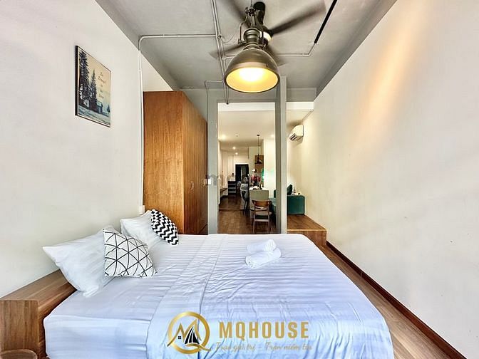 Hình ảnh Khai Trương Căn Hộ Full Nội Thất+ Bancol Mặt Tiền Quận 1