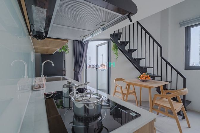 Hình ảnh Cho thuê phòng duplex máy giặt riêng_đủ nội thất mới gần lotte Q7