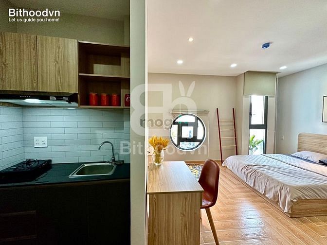 Hình ảnh Cho Thuê Căn Hộ Tách bếp 45m2 Siêu Sang ngay Trung Tâm Bình Thạnh