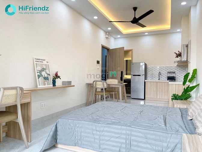 Hình ảnh Studio bancol luxury ngay cầu Thị Nghè giáp Q1 - nội thất như hình