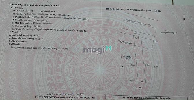 Hình ảnh Chính chủ bán đất thổ Giá Trang MB66.COM Chính Thức - MB 66 Uy Tín ở TP Tân An