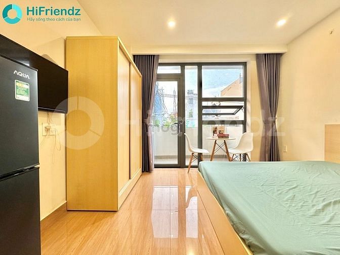 Hình ảnh Studio ban công/cửa sổ - Ngay Lotte Mart - Mới 100% - Full nội thất
