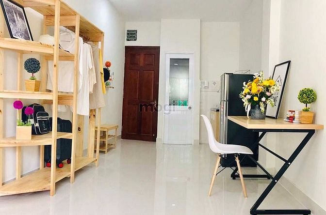 Hình ảnh CHo thuê phòng studio cửa sổ mặt tiền, đủ nội thất ở gần Lotte Q7