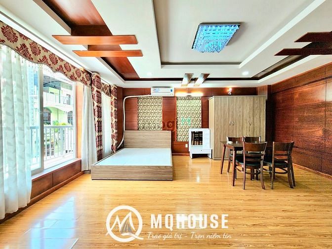 Hình ảnh Studio ban công full nội thất phòng siêu rộng gần chợ Tân Hương, HUIT