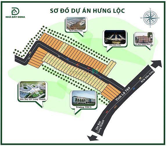 Hình ảnh Bán Đất Thổ Cư- Sổ Hồng - Hưng Lộc - Đồng Nai