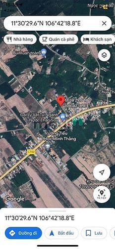 Hình ảnh Cần Bán Lô Đất Gia Đình ( Ấp 2 Nha Bích sát Trường học )