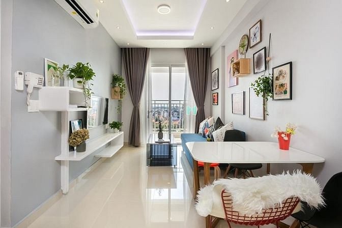 Hình ảnh Căn Hộ 2PN2WC Full Nội Thất Phòng Rộng Có Ban Công Gần Sân Bay