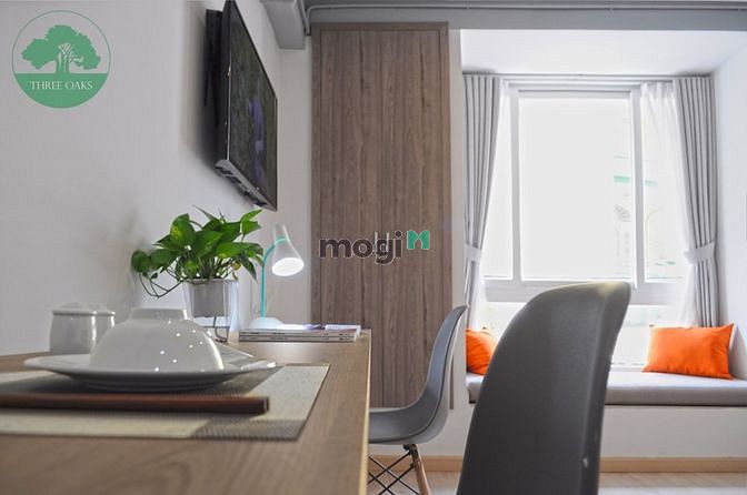 Hình ảnh Cho thuê Studio ban công thoáng mát full nội thất ở CMT8 QTB