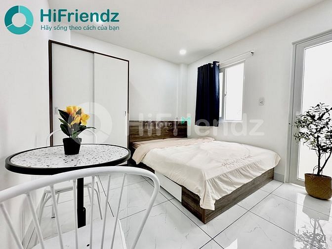 Hình ảnh Cho Thuê Căn Hộ Cửa sổ Thoáng Thiết Kế Hiện Đại Ngay Chợ Bà Chiểu