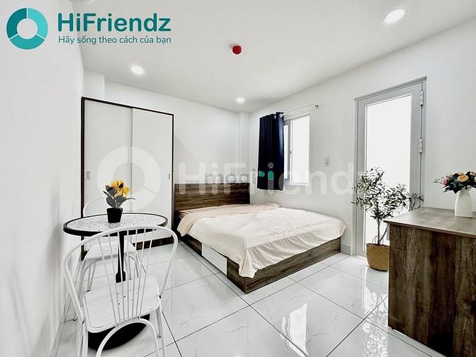 Hình ảnh Cho Thuê Căn Hộ Cửa sổ Thoáng Thiết Kế Hiện Đại Ngay Chợ Bà Chiểu