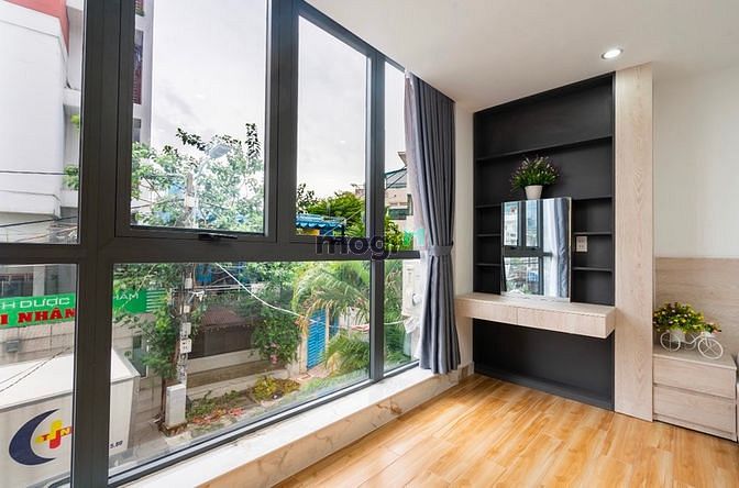 Hình ảnh 🧸Mb6623 nạp rút nhanh chóng Studio máy giặt riêng ban công view cửa kính Q. Tân Bình