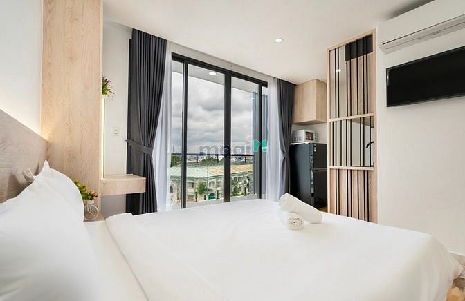 Hình ảnh 🧸Mb6623 nạp rút nhanh chóng Studio máy giặt riêng ban công view cửa kính Q. Tân Bình