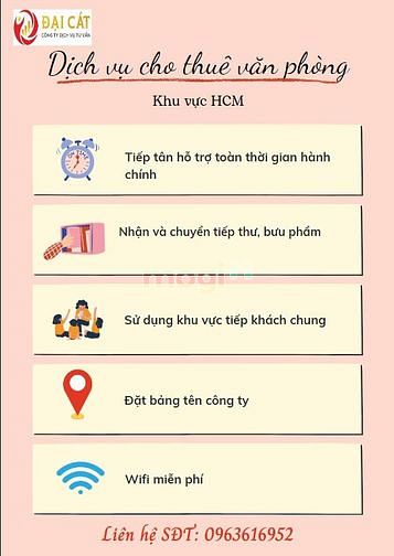 Hình ảnh Cho thuê địa chỉ kinh doanh, VPA khu vực HCM