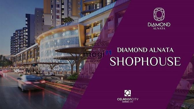 Hình ảnh Shophouse Celadon Tân Phú 200-700m2,mặt tiền 62m,sẵn HĐ thuê 5-7%/năm