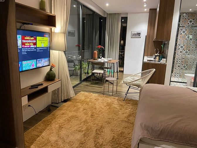 Hình ảnh 🎖Phòng Luxury-Vintage🎖Máy Giặt Sấy Riên- Bao Phí Chỉ Tính Điện