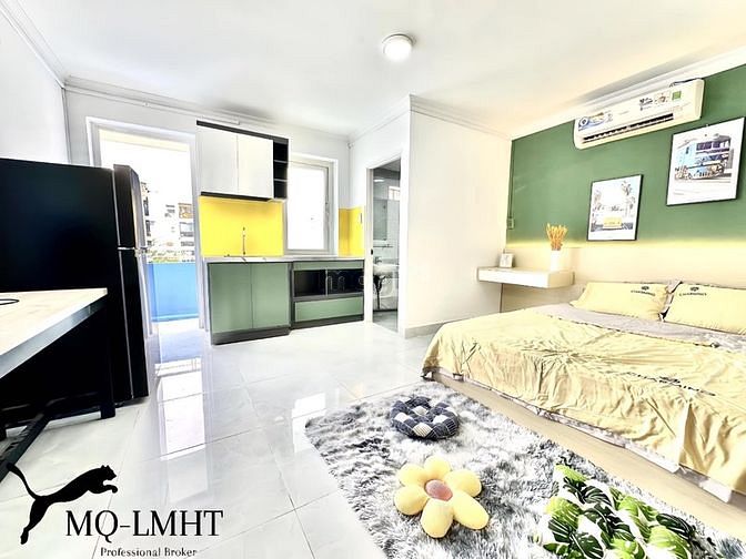 Hình ảnh STUDIO Bancon full NT ngay cầu Lê Văn Sỹ, chợ Tân Định, Bv Mắt Q3