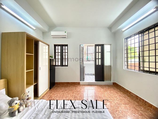 Hình ảnh Căn Hộ 1PN Tách Bếp Ban Công Full NT Mới Gần Chợ Bà Chiểu-5p đến Quận1