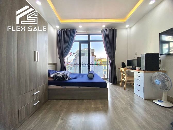 Hình ảnh Căn Hộ 35M2 BanCong Thoáng Đẹp Có Thang Máy Full NT Chỉ Tính Điện