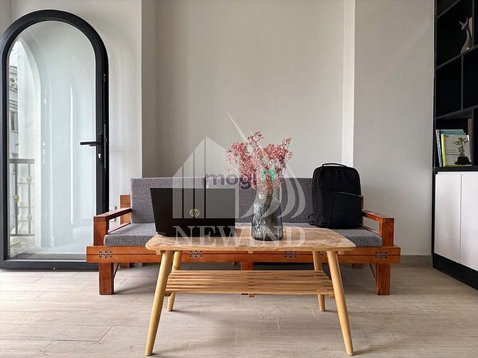 Hình ảnh Căn Hộ Dịch Vụ Full NT - Máy Giặt Riêng - Gần Lotte - thang may