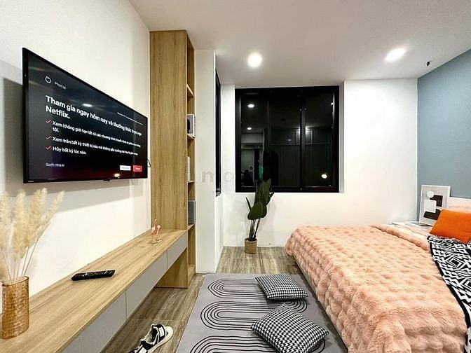 Hình ảnh Cho thuê Trang Chủ MB66.COM / Đăng Ký Tặng 66K 1PN 2PN full nội thất bancon bao hết phí Hoàng Việt