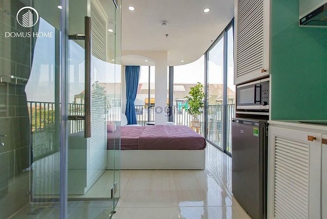Hình ảnh Studio ban công full nội thất - gần cầu Chữ Y - Q8