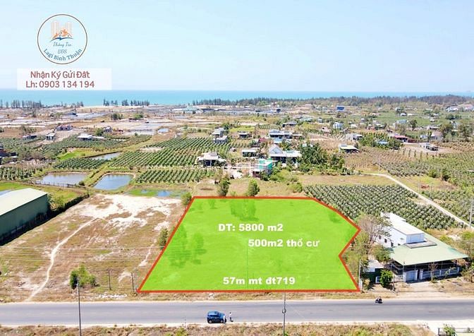Hình ảnh Bán 5800m2 đất có 500 thổ cư mt đường 719 dễ mua bán làm ăn