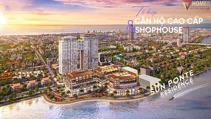 Hình ảnh Bảng hàng chung cư Đà Nẵng Sun Ponte cạnh cầu Rồng chỉ 1.7 tỷ/căn, Sun