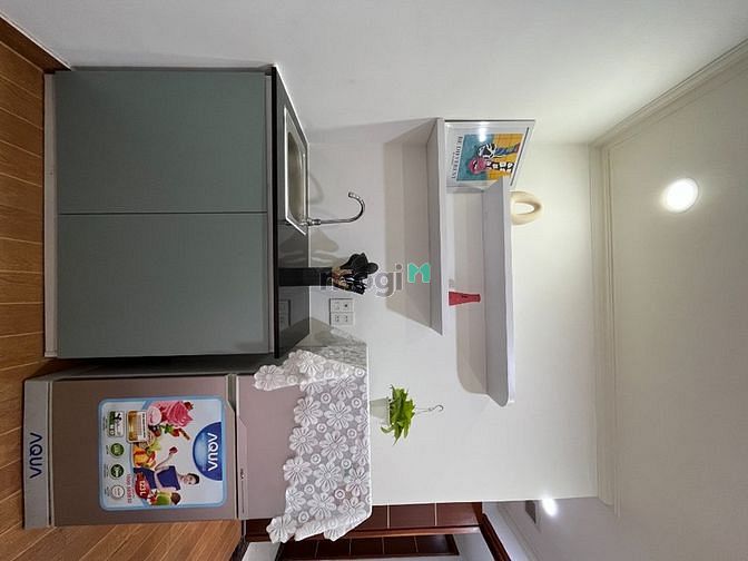 Hình ảnh Căn Hộ Dịch Vụ Studio Full Nội Thất Có Thang Máy Gần CV Hoàng Văn Thụ