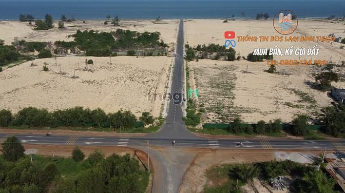 Hình ảnh Bán 10,2ha đất góc 2 mặt tiền Hùng Vương La Gi, mặt biển hơn 200m