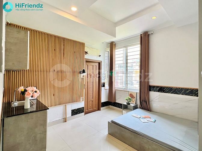 Hình ảnh Căn Hộ Studio Full Nội Thất - Thang Máy - KDC Trung Sơn