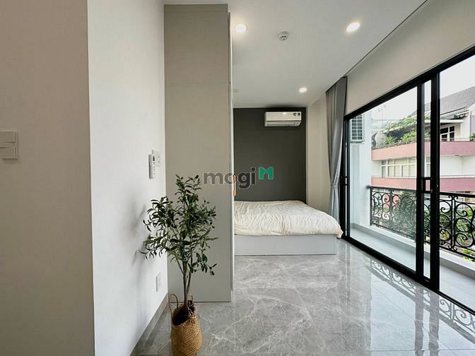 Hình ảnh Cho Thuê Căn Hộ Ban Công Đầy Đủ Nội Thất Đẹp ngay TT Bình Thạnh