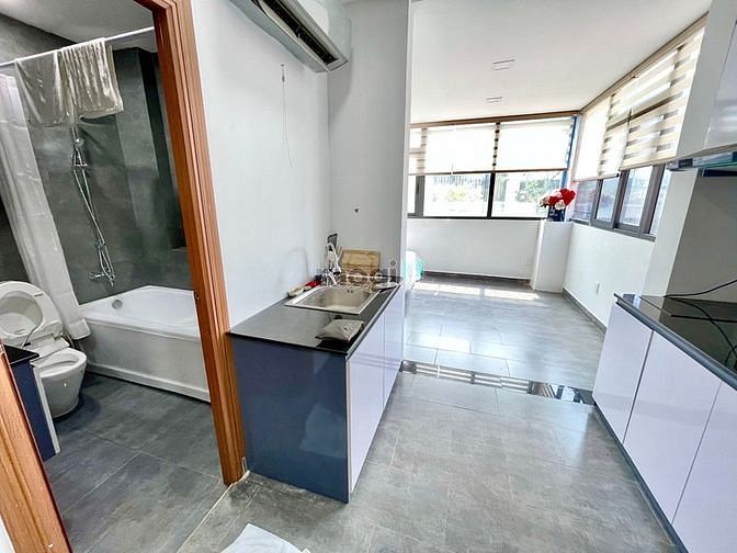 Hình ảnh Căn Hộ Bình Thạnh Tách Bếp Ánh Sáng Tốt Có Thang Máy Full Nội Thất