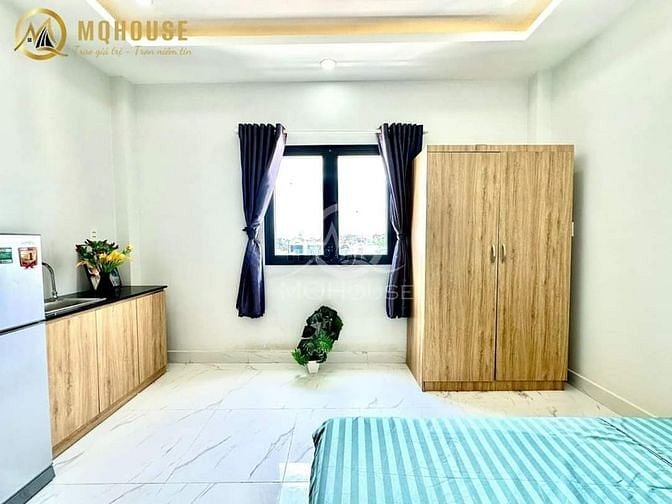 Hình ảnh Studio cửa sổ full nội thất gần đầm sen
