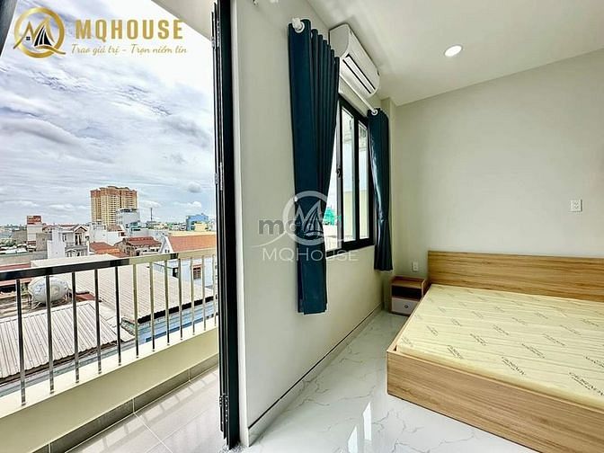 Hình ảnh Phòng mới xây siêu rộng có bancol- Full nội thất gần Ngã tư 4 xã