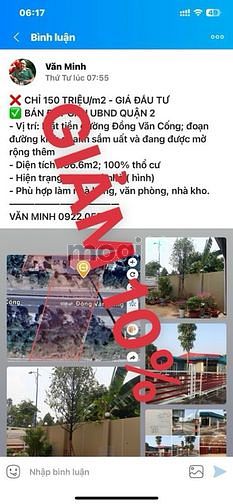 Hình ảnh ✅ Bán đất gần UBND Quận 2 - mặt tiền đường Đồng Văn Cống