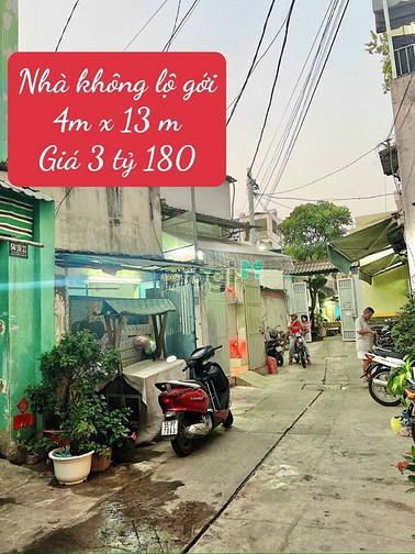 Hình ảnh Cần Bán Căn Nhà Cấp 4 DT 43m2 P.Bình Trị Đông ,Q.Bình Tân SHR.