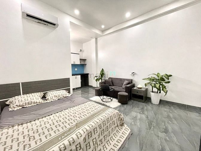 Hình ảnh Cho thuê Studio - 40m2 Ban công đầy đủ nội thất tại Nguyễn Xí - BThanh