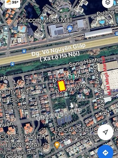 Hình ảnh Bán đất biệt thự An Phú An Khánh ( gần MM Mega Market)