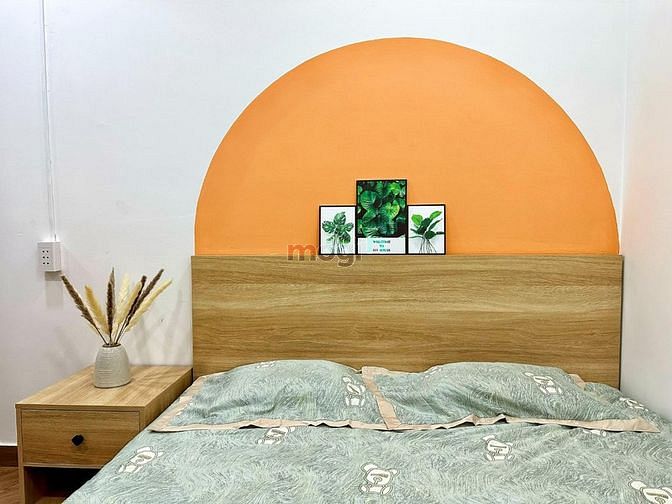 Hình ảnh Cho thuê 2pn đủ nội thất mới gần trung tâm Q4 Q1_máy giặt riêng