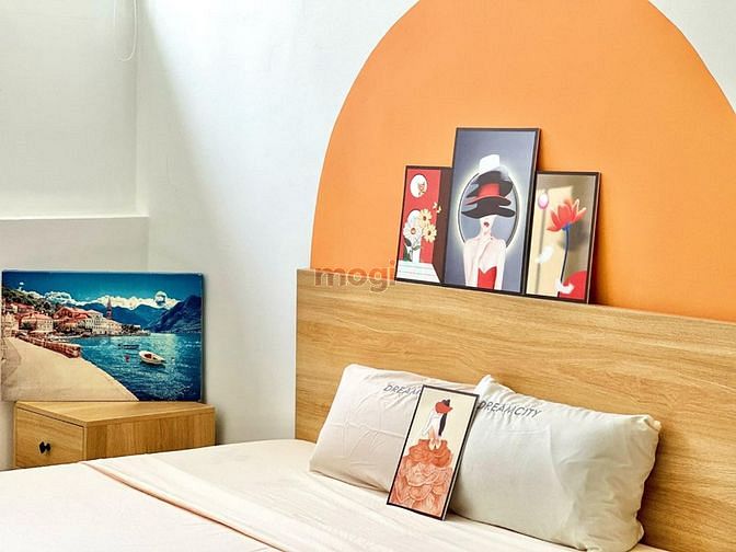 Hình ảnh Cho thuê 2pn đủ nội thất mới gần trung tâm Q4 Q1_máy giặt riêng