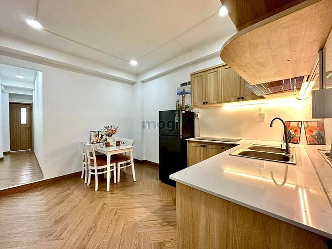 Hình ảnh Cho thuê 2pn đủ nội thất mới gần trung tâm Q4 Q1_máy giặt riêng
