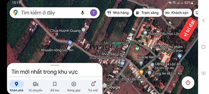 Hình ảnh Cần Bán Gấp Lô Đất ngay trung Tâm xã