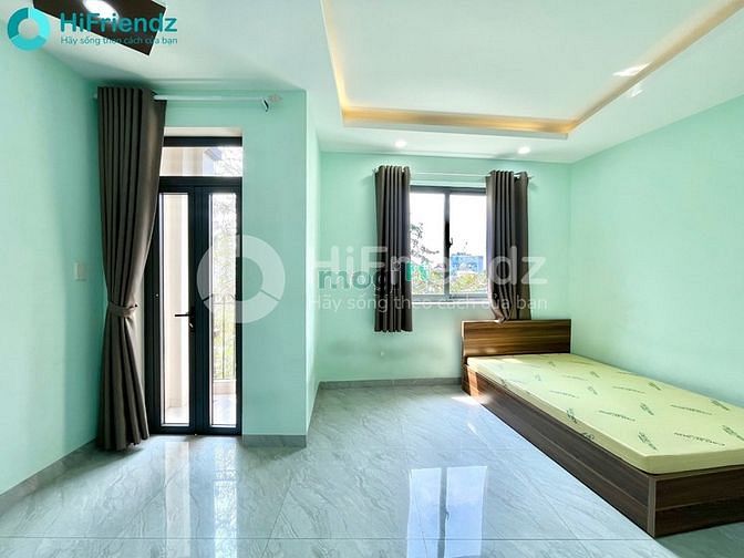 Hình ảnh Trống phòng NEW bancol - full nội thất - thang máy