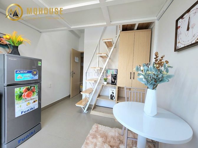 Hình ảnh Căn gác lửng ban công, thang máy ngay Hoàng Sa - Quận 3