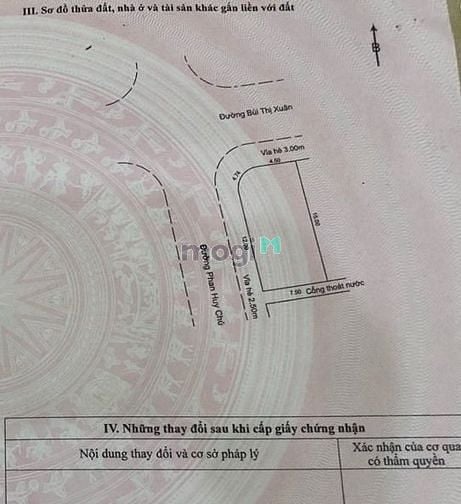 Hình ảnh 1 Lô Duy Nhất- Lô góc 2 MT Bùi Thị Xuân và Phan Huy Chú.