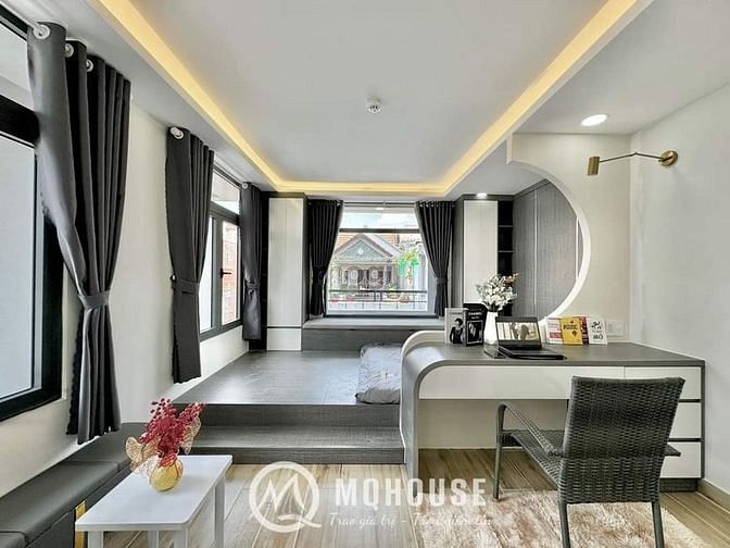 Hình ảnh Studio mới xây Máy giặt riêng - ngay Lotte gần sân bay , thang máy new