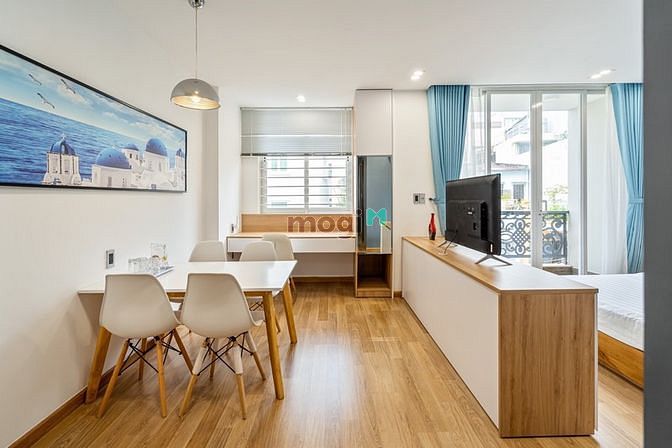 Hình ảnh 🔥Studio Trống_Balcony Thoáng_Sàn Gỗ_Gần Thảo Cầm Viên