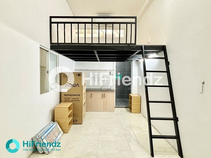 Hình ảnh CHDV mới xây 100% đầy đủ nội thất - 25m2 ngay mặt tiền đường Tên Lửa