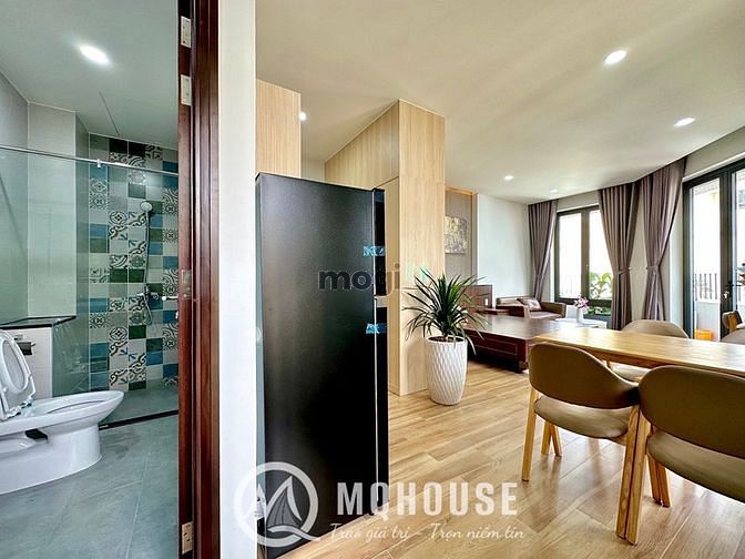 Hình ảnh Studio ban công máy giặt riêng full nội thất, phong cách hiện đại